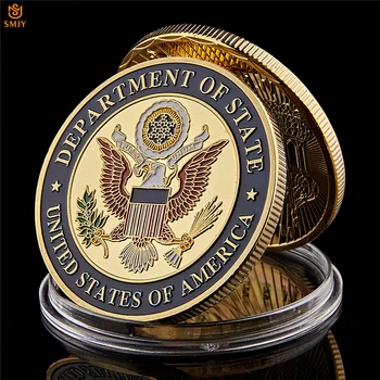 Francúzsko Paríž Veža USA Department Of State Veľvyslanectvo Výzvou Token Mince francúzsky Smalt Vlajka Brošňa Odznak Pin Nastaviť Darček