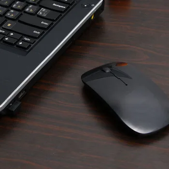 1600 DPI 2.4 G USB Optická Bezdrôtová Počítačová Myš Ultra Slim Mouses Pre PC, Notebook Ploche DQ-Drop