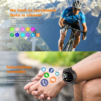Model 3 Smartwatch Muži Ženy Vodotesný IP68 Šport Fitness Náramok Zdravie Monitor Hodiny Digitálne Smart Hodinky pre Android IOS