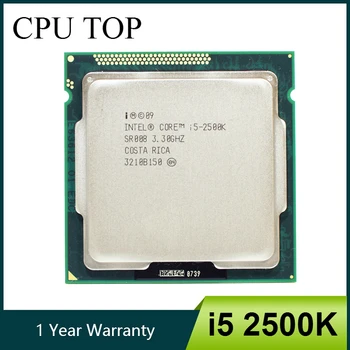 Intel Core i5 2500K Procesor Quad-Core 3.3 GHz LGA 1155 TDP 95W 6MB Cache S HD Graphics Ploche CPU