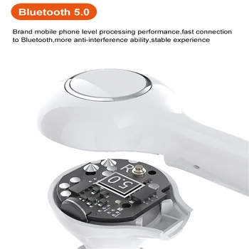 TW13 Bluetooth TWS 3D Stereo Slúchadlá Športové Bezdrôtové Slúchadlá s Duálny Mikrofón Headest Auto Pripojiť Slúchadlá pk i9000 pro i12