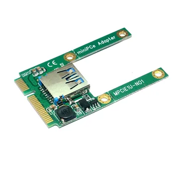 Mini PCIe na USB2.0 Adaptér Karty Mini PCI Express Slot pre Rozšírenie USB 2.0 Rozhranie Konvertor