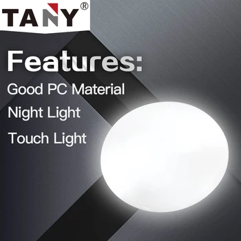 2020 Nová Prenosná Taška Lampy, Nočné Svetlo 2 gombíková Batéria CR2032, 2 Režimy Ľahký Dotyk Svetla Na Batoh, Kabelku Cestovanie