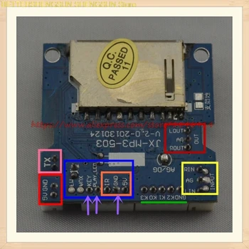 MP3-503 blue board USB dekodér rada SD zosilňovač príslušenstvo outdoor subwoofer čítačka kariet hodnota
