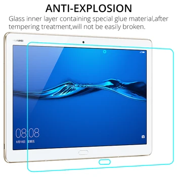 Tvrdené Sklo pre Huawei Mediapad M5 Lite 10 Tablet Screen Protector Tvrdeného Skla Film Pre Mediapad M5 Lite BAH2-W19/W09/L09