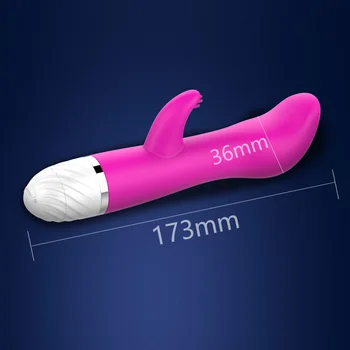 Multi-speed Králik Dvojitý Vibrátor Pošvy Masér Stimulátor Klitorisu Dospelých, Sexuálne Hračky pre Ženy Intímne Tovaru Sex Shop Produktov