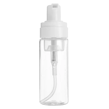 10PCS 50 ml Transparentná Prázdne Sprej Fľaše, Plastové Foaming Dávkovač Naplniteľné Kontajner Kozmetické Sprej Jasné Fľašu