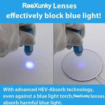 ReeXunky Mačacie Oko Modré Svetlo Blokuje Okuliare Ženy Móda Anti Eyestrain TR90 Počítač Zrkadlo Hra Okuliare Ochranné Okuliare