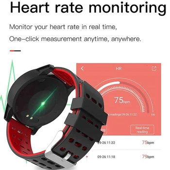 B2 Vodotesný IP67 Šport Smart Sledovať tepovú frekvenciu, Krvný Tlak Monitor Náramok Budík Smartwatch Pre IOS Android 1yw