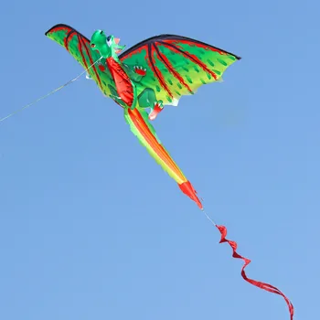 3D Dragon Kite Jednej Línie S Chvost Drakov Vonkajšie Zábavná Hračka Kite Rodiny Outdoorové Športy Hračka pre Deti detský Jednoduché Lietať Moc Drakov