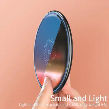 Rýchle Bezdrôtové Nabíjačky Luxusné Qi Zrkadlo Bezdrôtové Nabíjanie Pad Pre iPhone 11 Pro Xs Max X Xr 8 Samsung Huawei Xiao
