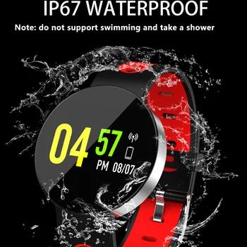 X11 Smart Hodinky Muži Ženy Vodotesný IP67 Smart Hodiny Krvného Tlaku a Srdcovej frekvencie Monitora, Správu Pripomienka Šport Smartwatch