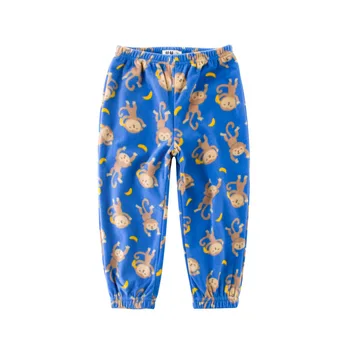 2019 Dievčatá chlapci Fleece bavlna Pyžamá cartoon batoľa sleepwear Pyžamo deti oblečenie pijamas deti Voľnočasové nosenie Jeseň nohavice