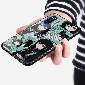 Kimetsu č Yaiba anime koláž mäkké silikónové sklo telefón prípade kryt plášťa pre Xiao Mi 8 9 SE Mix 2 2s 3 RedMi Poznámka 5 6 7 8 Pro