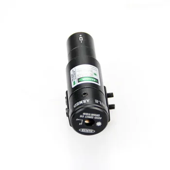 Taktické Zelený Laser pohľad Vysoký Výkon Zelená Bodka 532 nm 5mw Chvost Prepínanie Rozsahu Pištole pre Lov Optika
