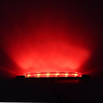 10x 6 LED Príves, Ukazovateľ Strane Značku Autobusu Odbavenie Žiarovka 12V 24V Zadné Vonkajšie Svetlá pre nákladné Vozidlo Van Caravan RV Nákladných Červená