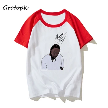 Kendrick Lamar Dobré Dieťa Čerpať pánske / dámske Tričko Doprava Zadarmo Módne O-Krku Krátke Sleeve Tee Košele Voľné Raglan T-shirts
