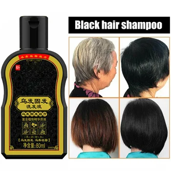 2019 Čierne Vlasy Šampón pre šedivé Vlasy Zadnej strane Ženy, Mužov, Pevné Vlasy Proti Lupinám
