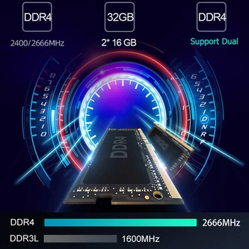 9. Intel Core Mini PC i9 9880H i7 9850H Windows 10 Linux DDR4 i7 9850H Gigabit Ethernet 300M, WiFi, HDMI DP 4K Počítač HTPC NUC