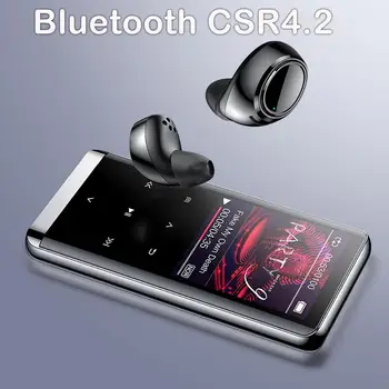 1.8 Palce Bluetooth, MP3 Prehrávač Médií Hlasový Záznamník Nový Dotykový Displej 8G/16G/32G/64 G Mini HIFI 5D Lossless Hudobný Prehrávač Walkman M13