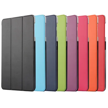 Ultra Slim Magnetické Folio Kožené Stojan Tabletu Prípade Kryt Pre Samsung Galaxy Tab 10.1 T580 T585 T580N T585N T585C 10.1