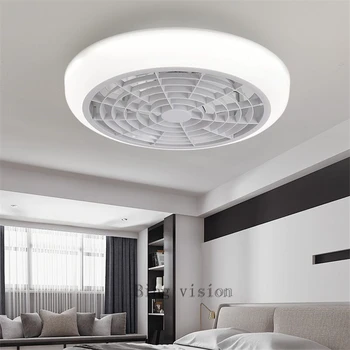 48 cm Ventilátor lampa Neviditeľné Spálňa LED Stropné Svietidlo Obývacia Izba Jedáleň Lampa Moderného Jednoduché Domácnosti Doprava Zadarmo
