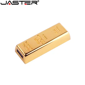 JASTER zlatých prútov usb flash Memory stick bar pero 4 GB 8 GB 16 GB 32 GB, 64 GB pero U diskov darček