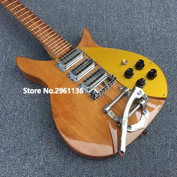 Vysoká kvalita elektrická gitara,Jelšové telo Ricken 325 elektrická gitara,Backer 34 cm, môže byť prispôsobený , doprava zdarma