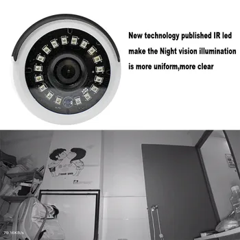 AHD Bullet Kamera Kovové Analógový TVI CVI 2MP 4MP Vonkajšie Nepremokavé 18 INFRAČERVENÉ svetlo IR Cut filter pre Nočné Videnie Pre CCTV Bezpečnostné Cam
