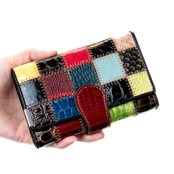 TRIPAR Multi dámske peňaženky žena peňaženky ženy scliced originálne kožené módne kabelky pre ženy lady peňaženky 4131