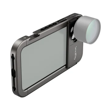 SmallRig Pro Mobile Klietka Pre iPhone 11 Pro (17 mm objektív so závitom verzia) Ochranné So Studenou Obuvi, Držiakov Vlog Streľba - 2775