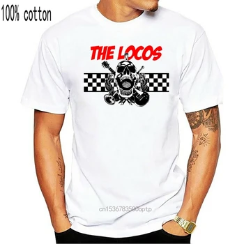 The Locos Konečné negativo španielska ska-punkovej kapely SkaP Pulpul T-tričko S M L XL 2XL T-Shirt mužov t košele, Topy Tees