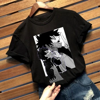 ANIME Môj Hrdina Academia T Shirt mužov Zábavné Topy Grafické Tees Harajuku Unisex Anime Dabi T-shirt mužské Tričko