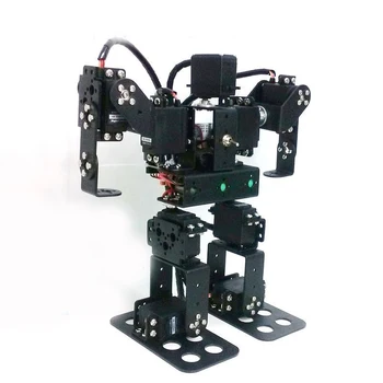 9 Dof Humanoidný Robot Tanečné / Kov stavebným Bipedal Walking Robot / Výučba DIY Kit pre Arduino KMEŇOVÝCH Súťaže Hračka