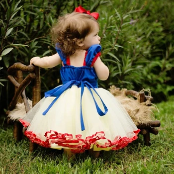 Baby Girl Dress Tutu Prom Šaty Party Šaty Pre Dievča detský Kostým Princezná pre Deti Cosplay Narodeniny Oblečenie 6 Rokov Oblečenie