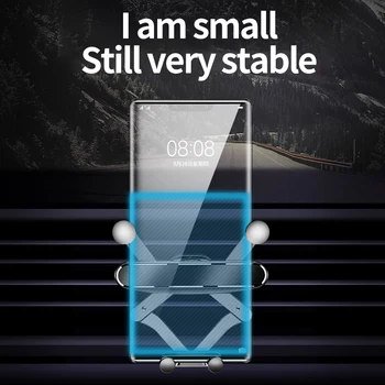 Neviditeľné Gravitácie Telefón Držiak Univerzálny Air Vent Mount Stojan Pre iPhone 12 11 8 Pro Samsung