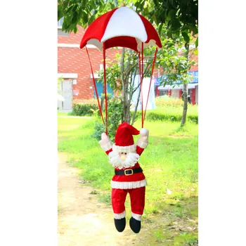 Výrobky, Vianočné Dekorácie Pre Domov 2018 Santa Claus Snehuliak V Padák Vianočný Stromček Visí Ozdoby Vianočné Dekorácie
