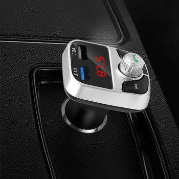 Bluetooth FM Dual USB, Aux Modulátor Hands-free Car MP3 Prehrávač 3.1
