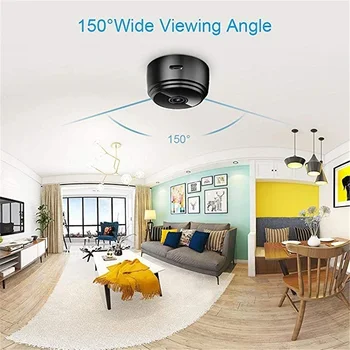A9 Mini WiFi Kamera 1080P Vzdialený Dohľad Home Security Bezdrôtové IP Kamery QJY99