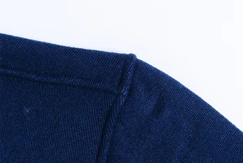 Aoliwen Mužov zimné pulóver Úlety podšívka tričko keepwarm tričko s dlhým rukávom flanelové vlna ležérne košele s výšivkou logom tvaru