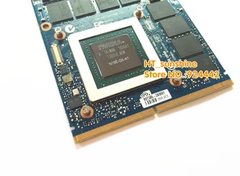 Nový, Originálny GTX 980M Grafická Karta GTX980M s X-Držiak N16E-GX-A1 8 GB GDDR5 MXM Pre Dell Alienware MSI HP zadarmo cez DHL/EMS