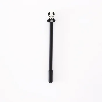 4 ks Svetelný Malý diabol roller guličkové pero 0,5 mm guľôčkové Čiernej farby gélový atrament perá, kancelárske potreby Kancelárske Školské potreby A6862