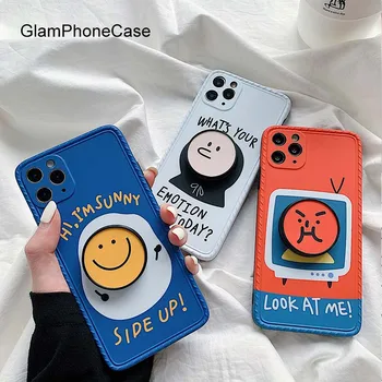 GlamPhoneCase Vtipné Vyjadrenie Telefón Prípade iPhoneSE 2 11Pro/Max X XS Max XR Mäkký Silikónový Kryt Pre iPhone11 7 8Plus Prípade