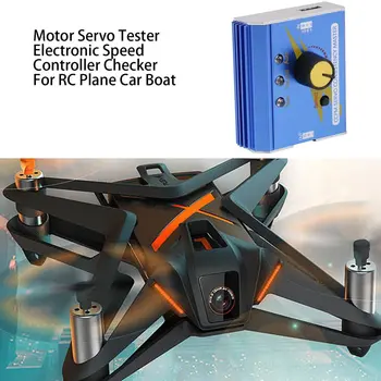 1pcs Profesionálne Motorové Servo Tester Elektronický Rýchlosť Radiča Checker Master Pre RC Lietadlo, Auto, Loď RC Servo Tester