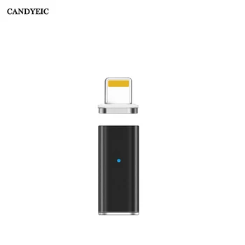 CANDYEIC Magnetické Coverter Nabíjanie Pre iPhone 11 Pro Max XR XS XSMAX X 8 7 Plus 6s Plus 5 5S SE Magnetický Adaptér Rýchla Nabíjačka