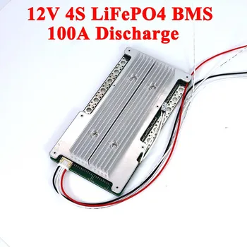 12V BMS 3.2 V 4S LiFePO4 Lítiové Batérie 60A 100A 150A 200A pre Skladovanie Energie solárny systém PCB S Rovnováhu