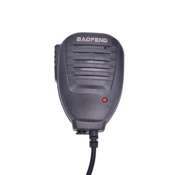 Dva-Pásmový Reproduktor Mikrofón pre Baofeng Reproduktor, Mikrofón Náhlavnej súpravy Rádio palubného telefónu pre 888 S 5R 5RA UV82 8D 5RE