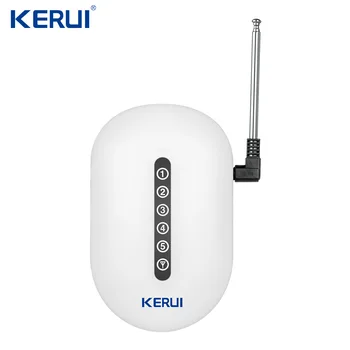 Kerui K52 Wifi, GSM Bezpečnostný Alarm Veľký Dotykový Displej Otvorené Dvere Pripomienka Signálu Repeater Mini Snímač Pohybu Blesk Siréna