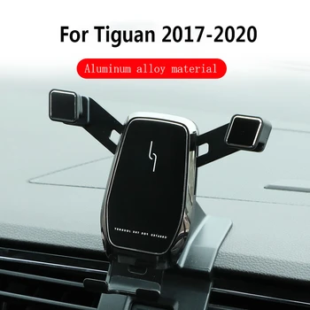 Pre Volkswagen Tiguan 2017 2018 2019 2020 auto, mobilný telefón, stojan navigáciu telefónu držiteľa Vozidla Držiteľ Gravitácie Mount držiak