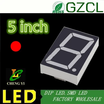 Ultra svetlé 5 palcový LED Displej 140*105*15.9 mm Commom anóda 5